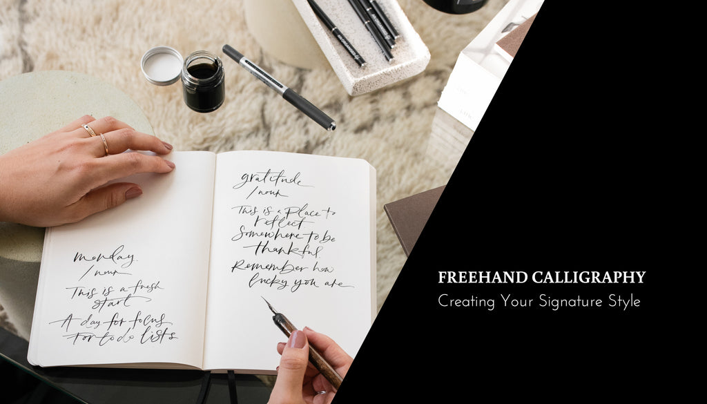 Learn Freehand Calligraphy With Us Online! | Skillshare